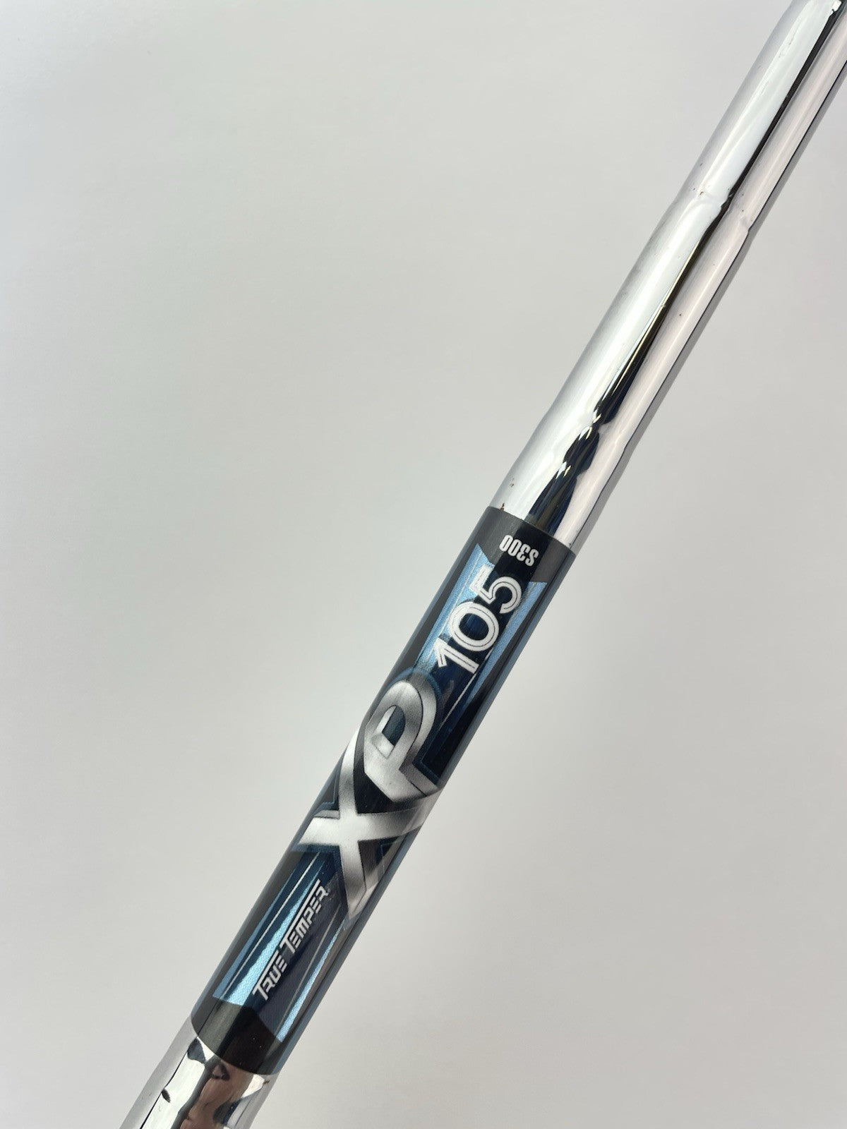True Temper XP105 Iron Shaft S300 Stiff Flex Steel 35.25” /0.355 Tapered /273654