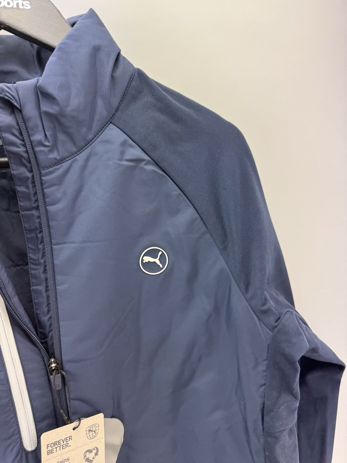 Puma Mens Golf Jacket Hielands Insulated Full Zip UK Medium /New /295314