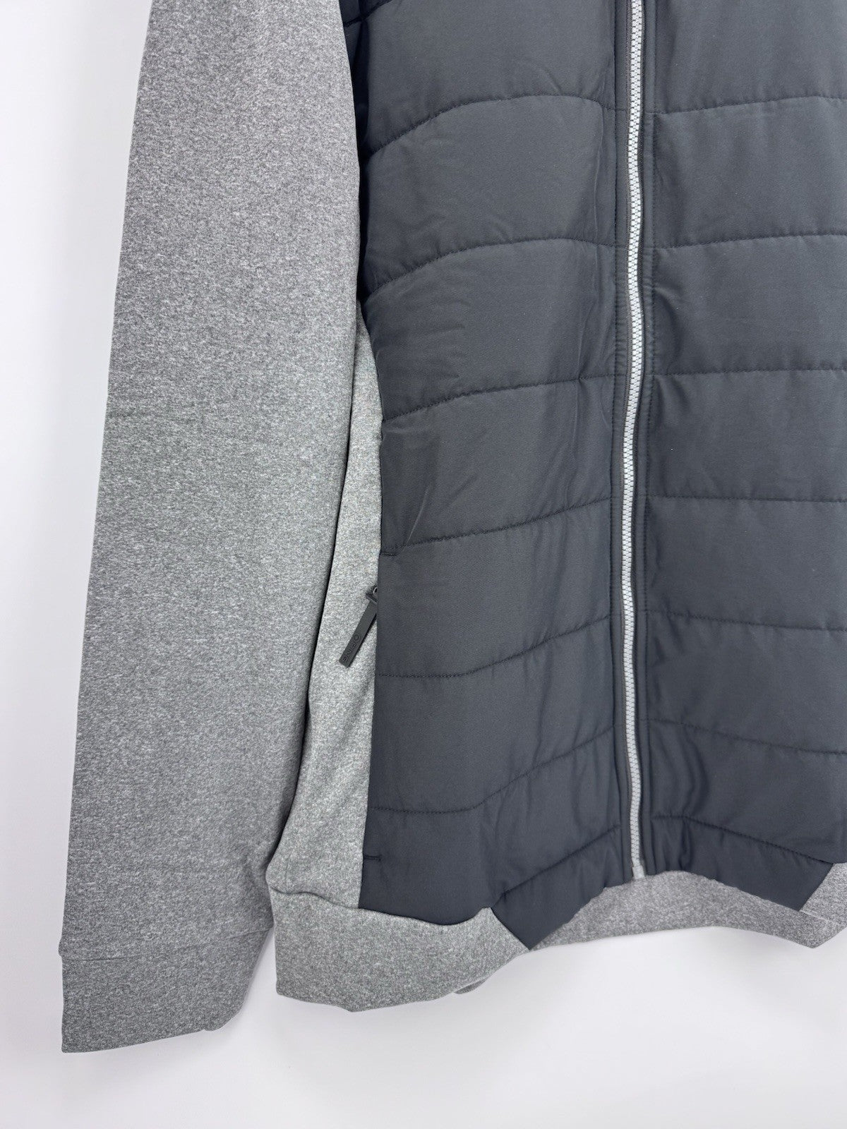 PING Sorona Aura Aiden Mens Golf Jacket Size XL Water Resistant Black Grey/313383