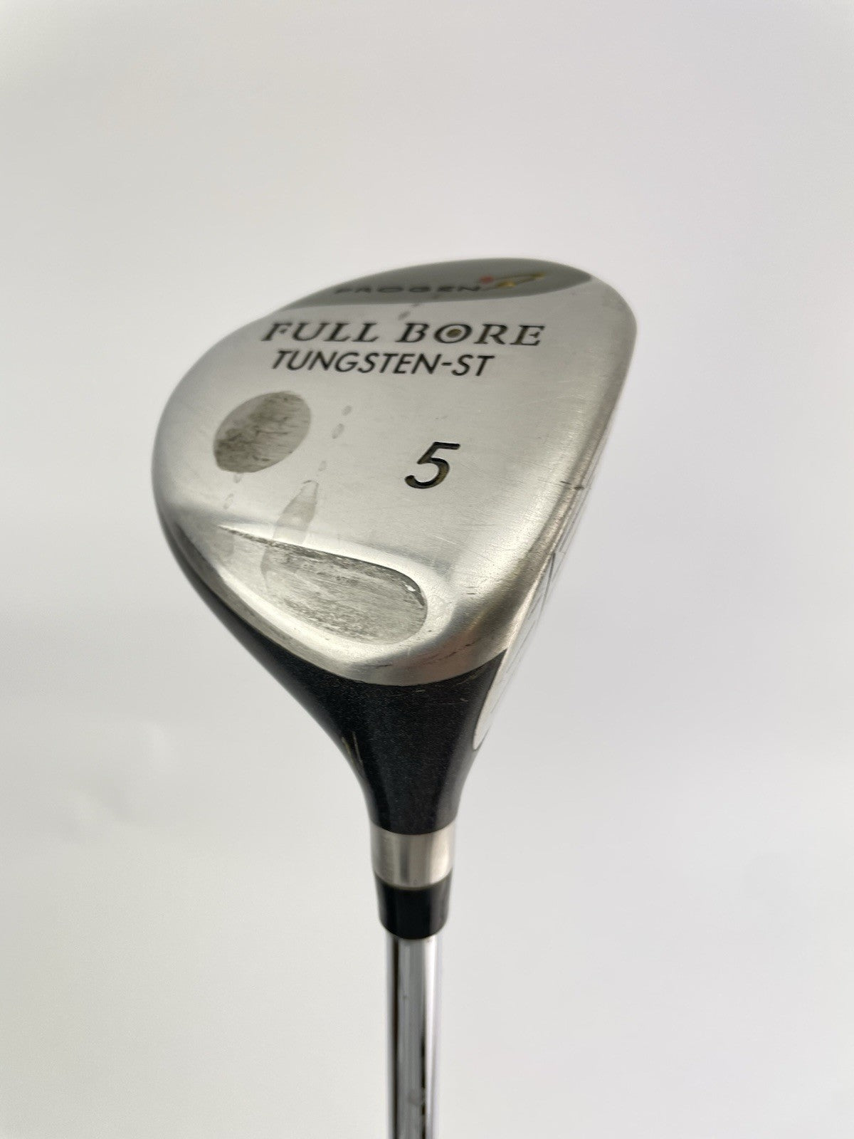 Progen Golf 5 Wood Full Bore Regular Flex Steel /Right /New Grip /287832