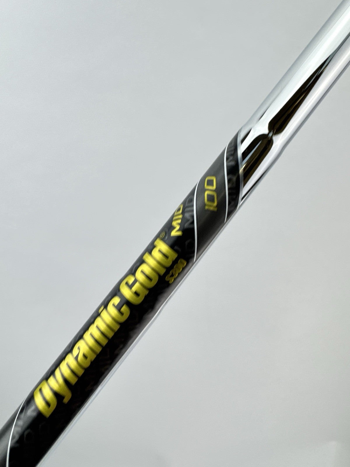 Dynamic Gold Mid 100 Iron Shaft Stiff Flex Steel 36.25” /0.355 Tapered /292964