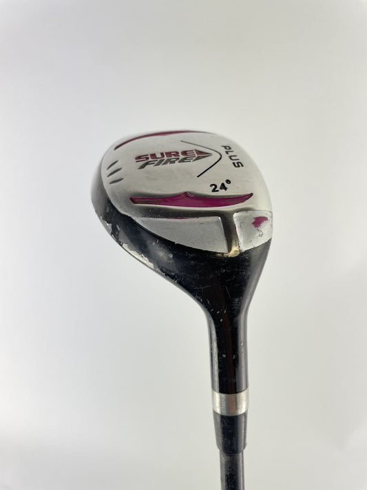 Sure Fire Ladies 4 Hybrid 24* Ladies Graphite /Right /New Grip /125850