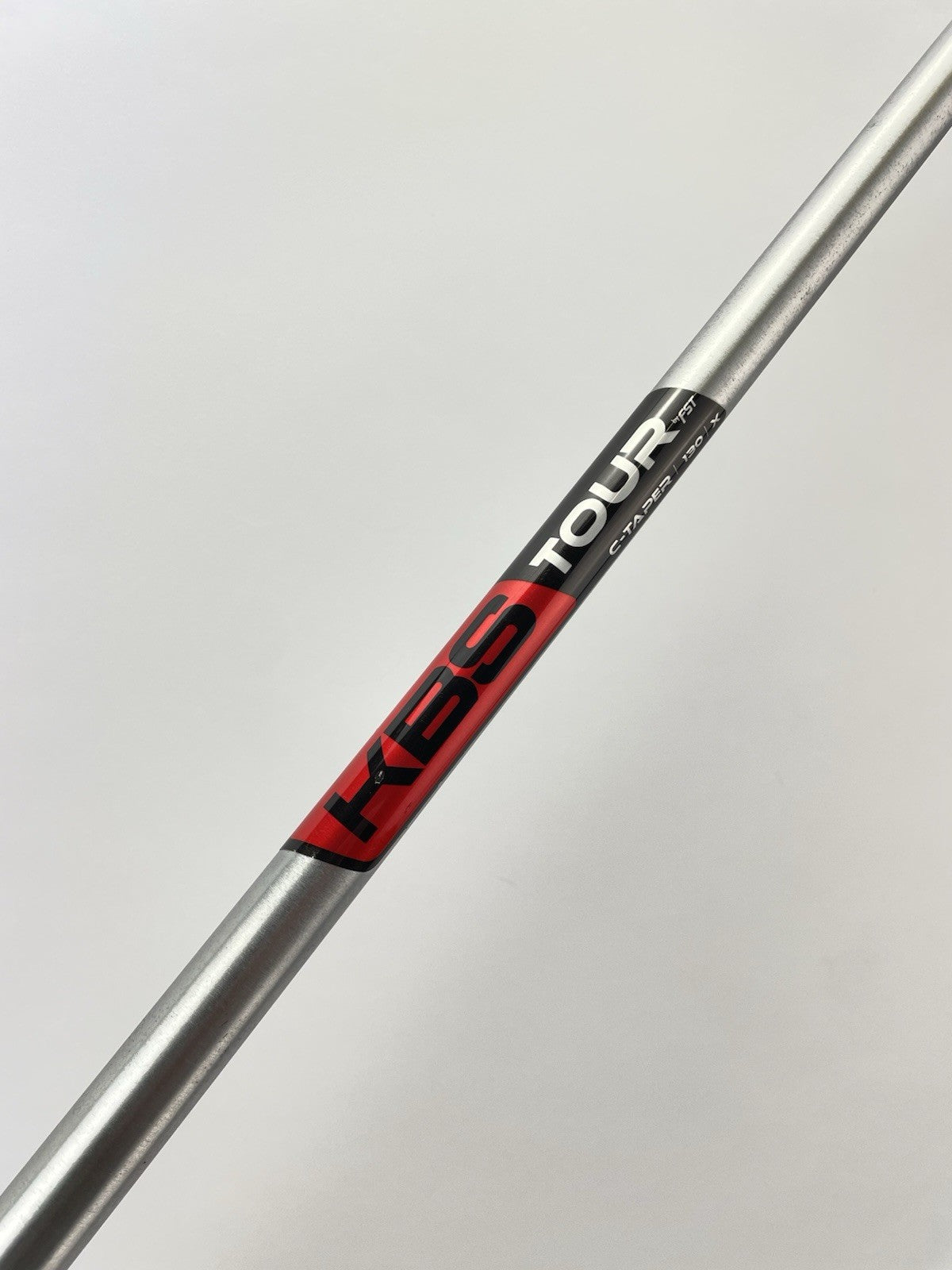 KBS Tour C-Taper Iron Shaft 130 X Flex Steel 35.5” /0.355 Tapered /291150