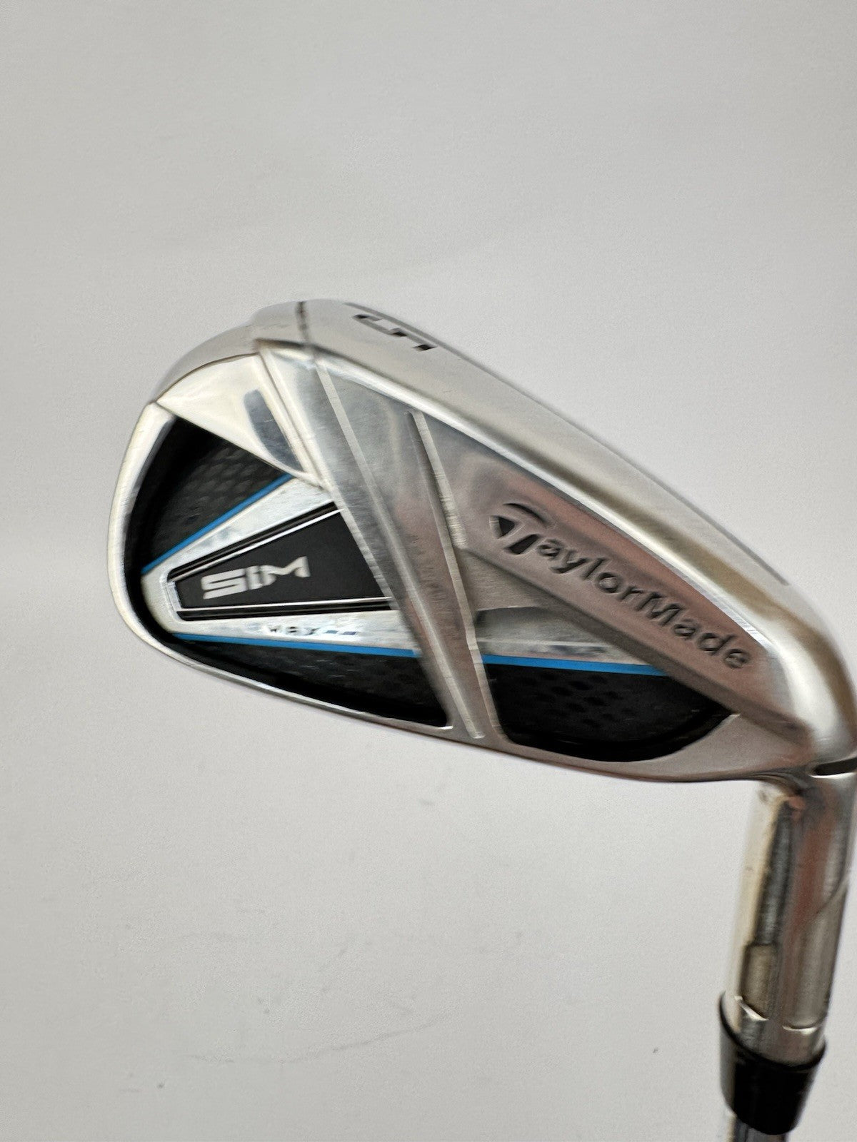 Taylormade Sim Max 5 Iron Nippon Stiff Flex Steel -1/2” /Right /New Grip /351772