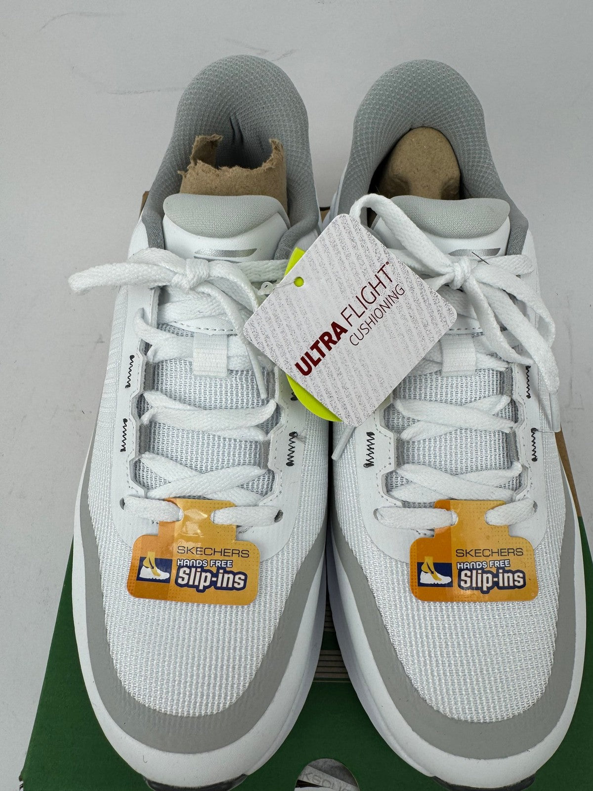 Skechers Go Golf Flight Men's Golf Shoes Size UK 7 White Slip Ins/350005