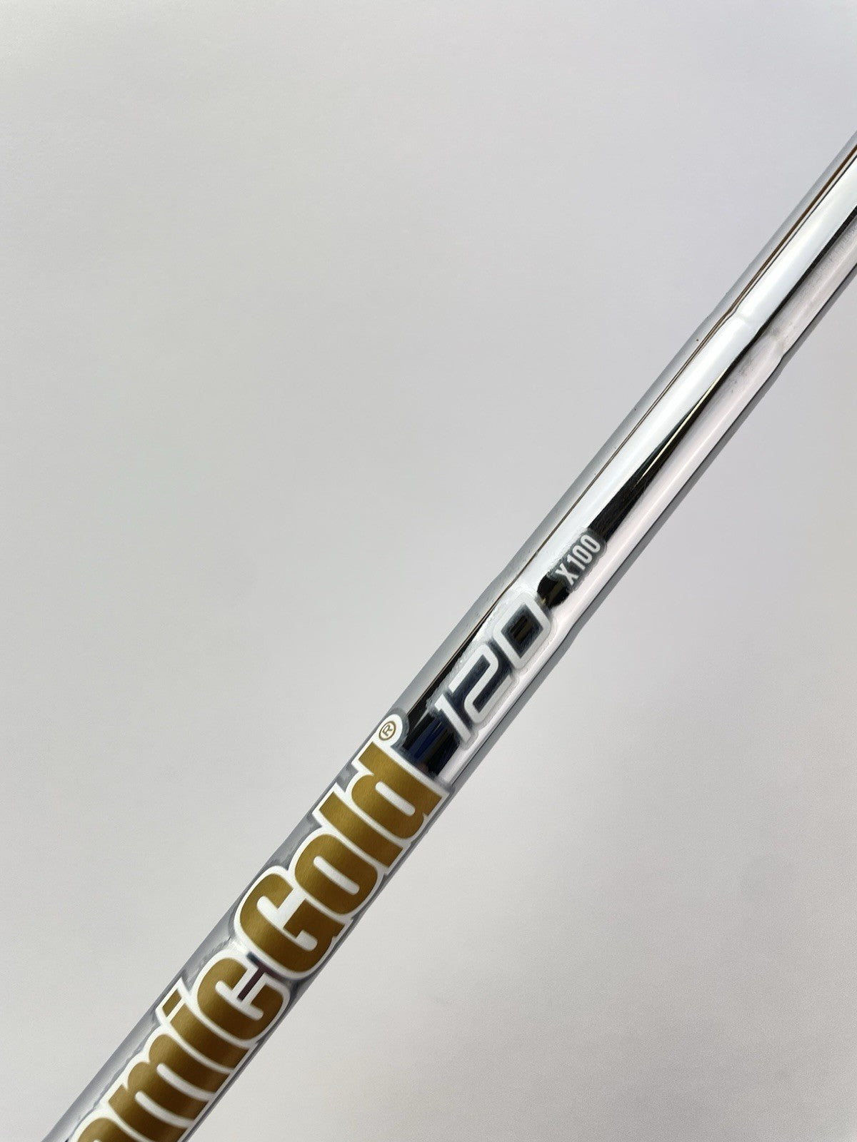 Dynamic Gold 120 Iron Shaft X100 Extra Stiff Flex Steel 35.5” /0.355 /297174