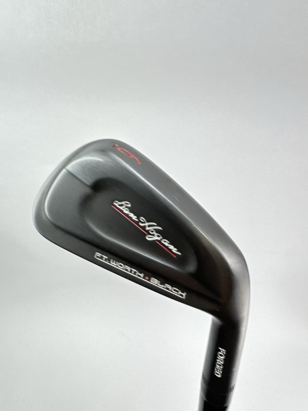 Ben Hogan FT Worth Black 6 Iron Forged KBS Tour 90 Stiff Steel /Right /243123