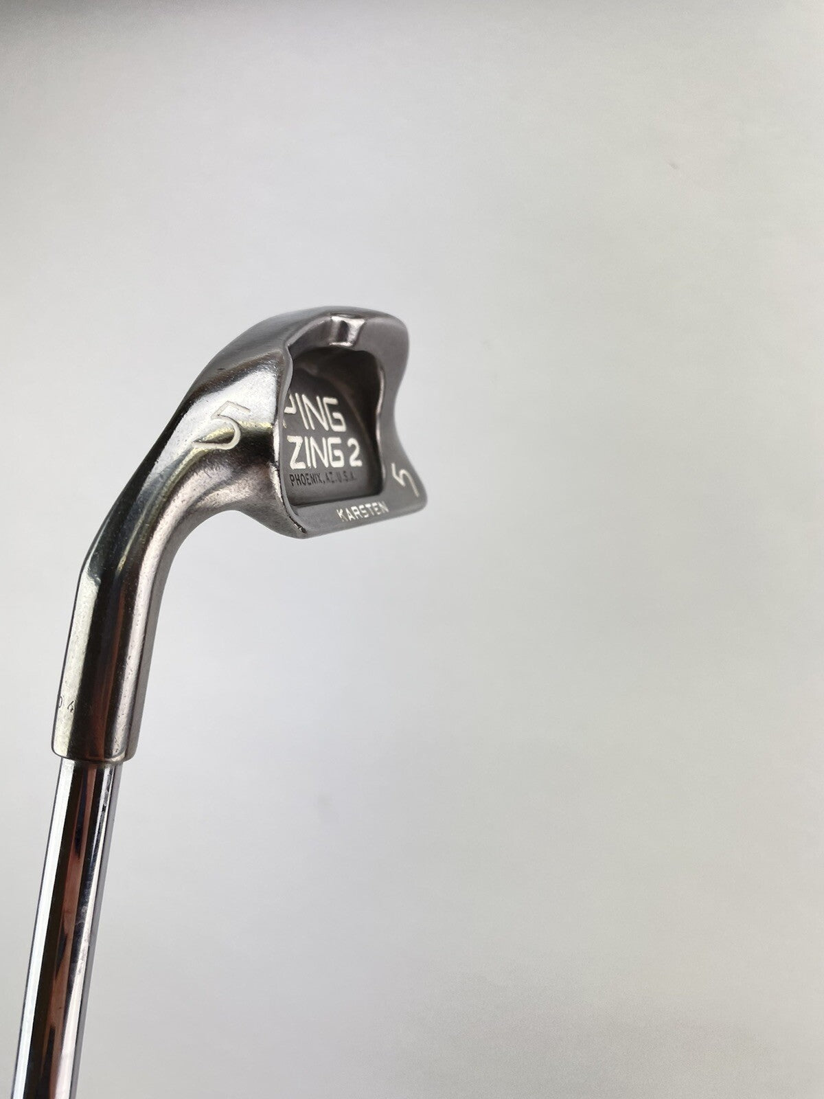 Ping Zing2 5 Iron Black Dot Stiff Flex Steel /Left Handed /New Grip /199865