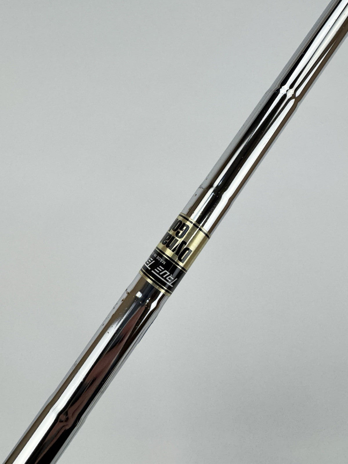 Dynamic Gold X100 Iron Shaft X Flex Steel Pured 35.5” /0.355 Tapered /315801