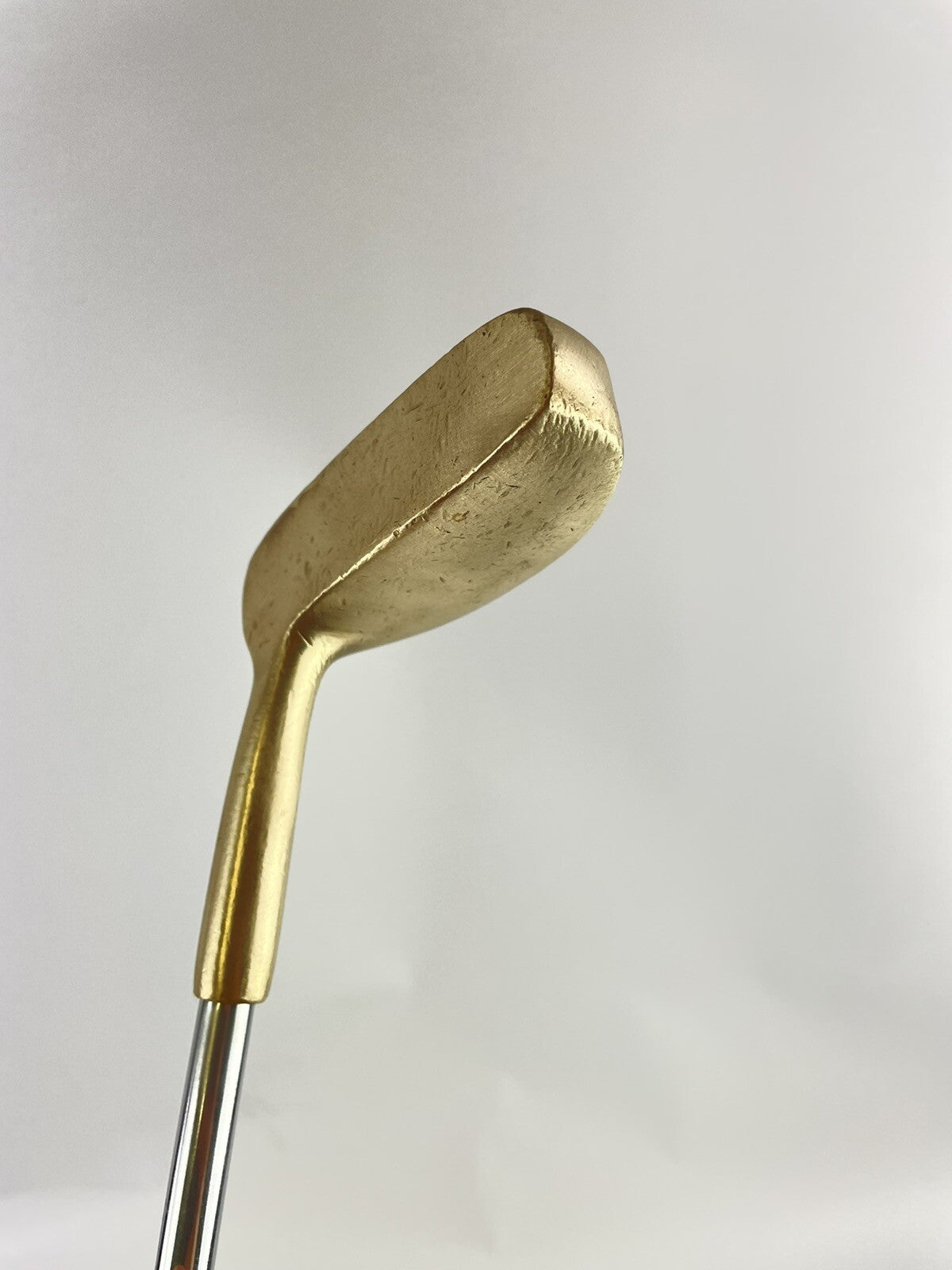 Dunlop Golden Arrow Putter 35” Heel Shafted Brass /Right Handed /New Grip /614410