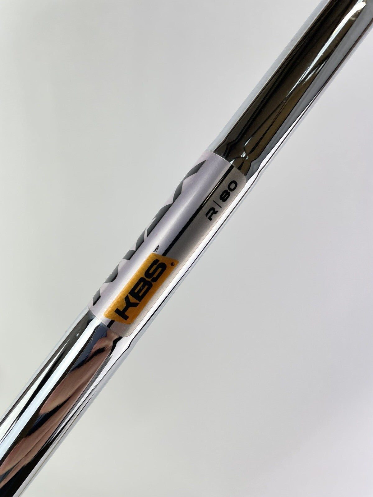 KBS Max 80 Iron Shaft Regular Flex Steel 35" /0.370 Parallel Tip /144373