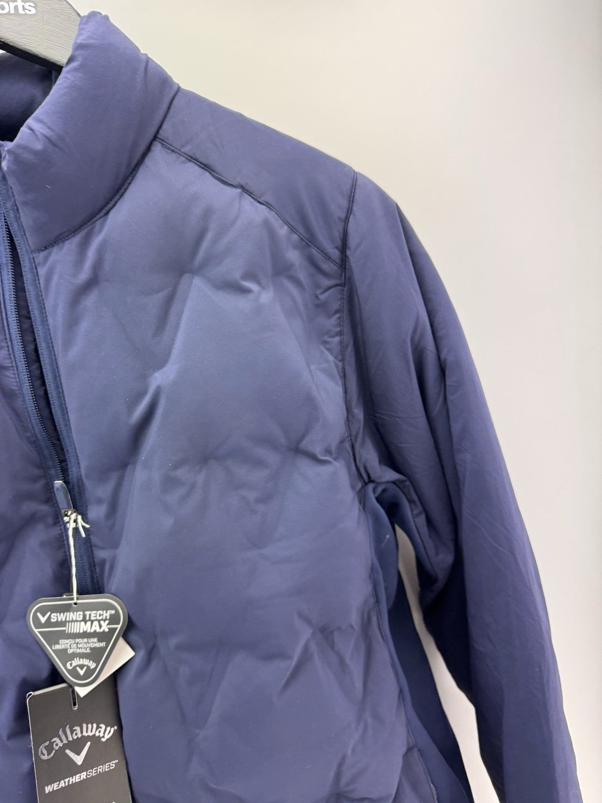 Callaway Thermal Puffer Jacket Welded Chev /Navy /Mens UK Small /New /305094