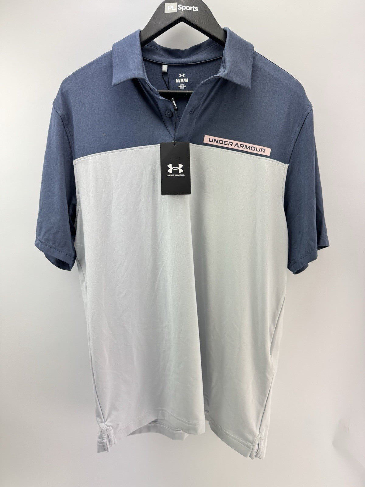 Under Armour Golf Polo T2G Colour Block Mens UK Medium /New /285080