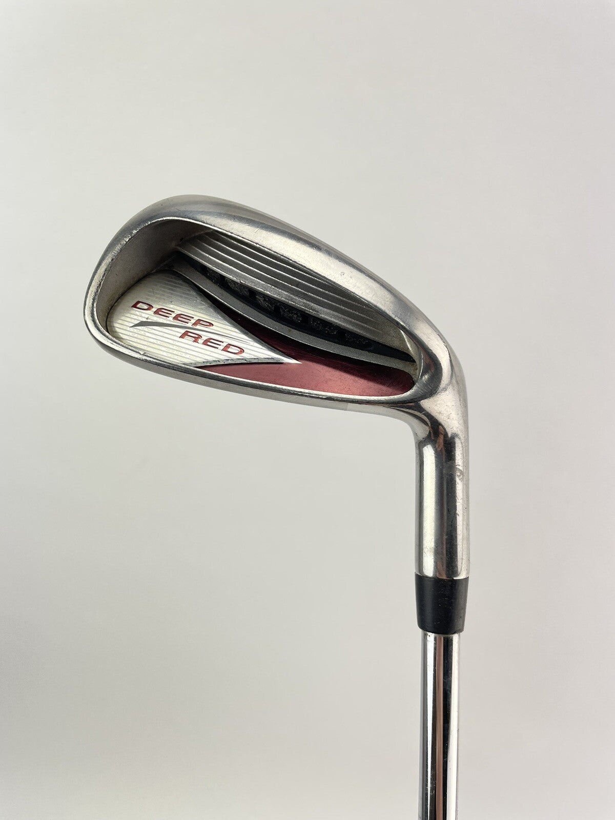Wilson Deep Red 6 Iron Regular Flex Steel /Right Handed /New Mid Grip /192590