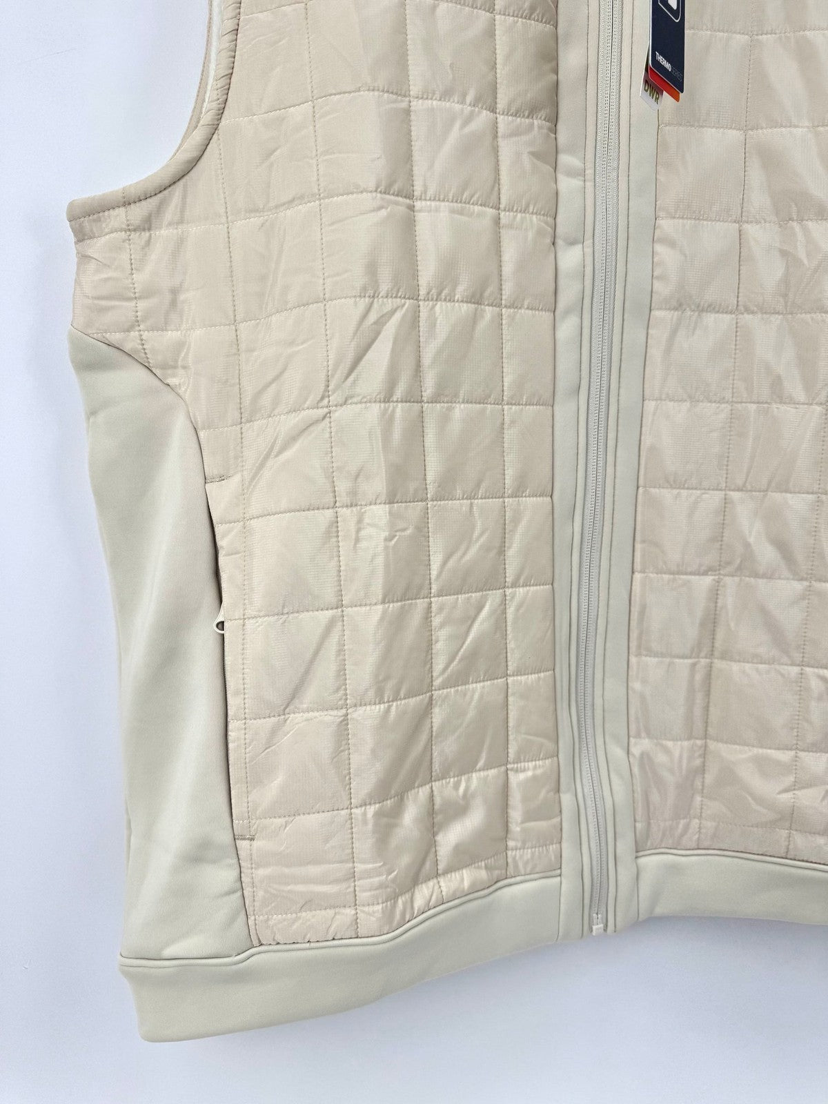 FootJoy ThermoSeries Lightweight Insulated Golf Vest Men's Size XL Stone/334505