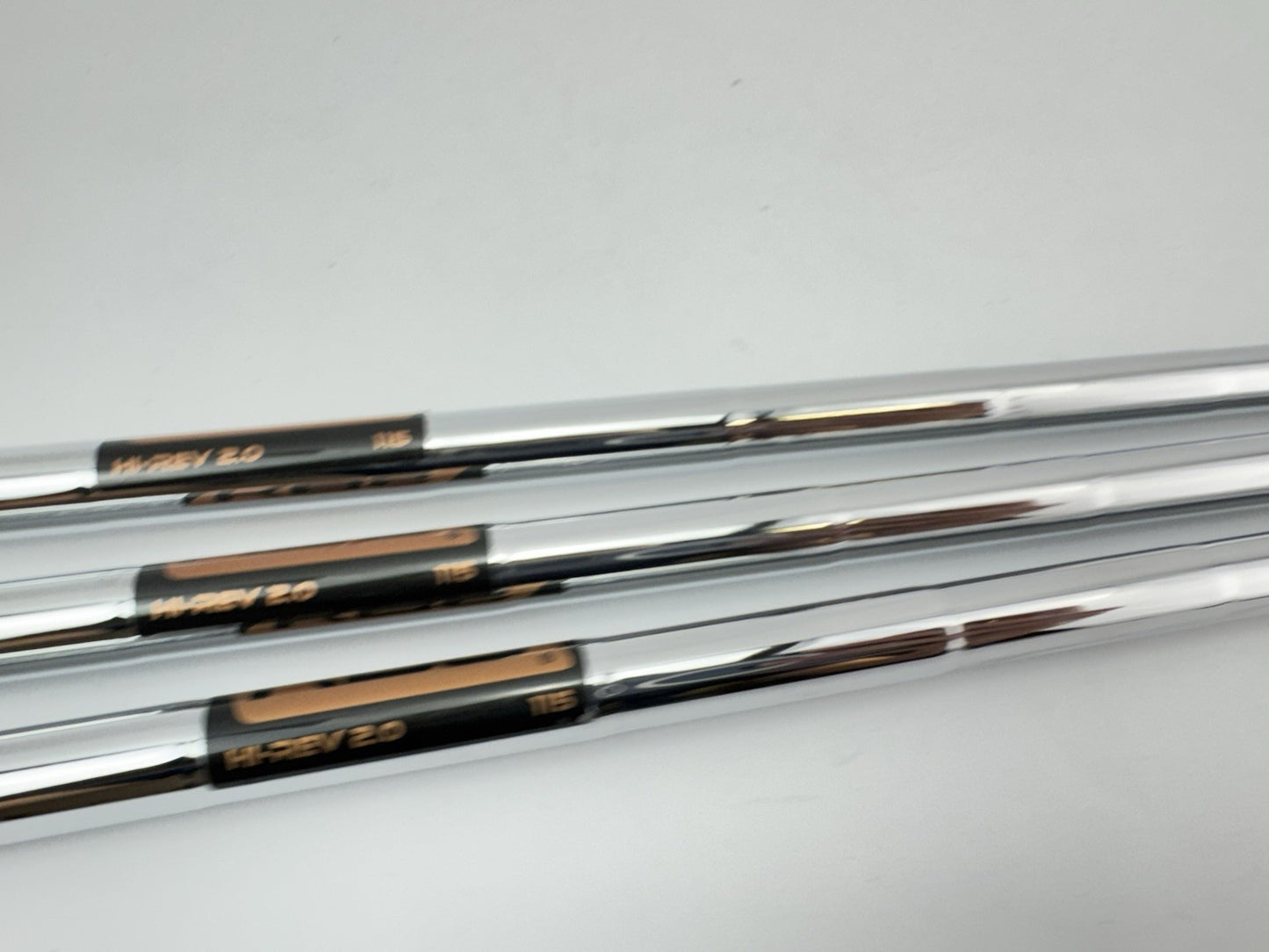 KBS Hi-Rev 2.0 Wedge Shaft Set (3) 115 Wedge Flex Steel 0.355 Tapered /292676