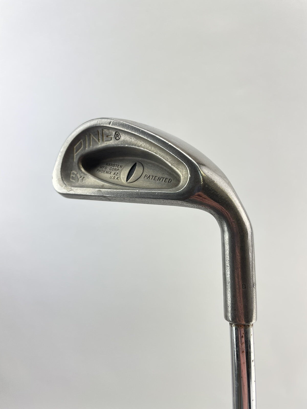 Ping Eye 6 Iron Black Dot Regular Flex Steel /Right Hand /New Grip /-1” /209691