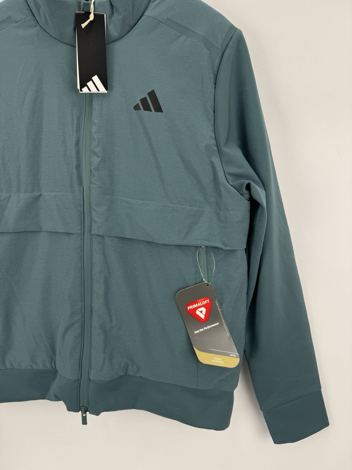 Mens Adidas Ultimate365 Tour Frostguard Jacket Size Small Aqua Full Zip/327345