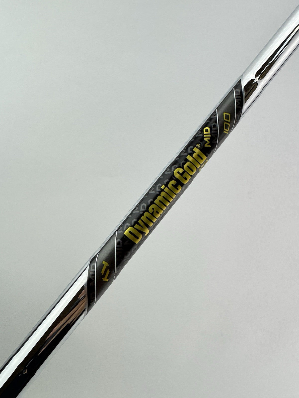 Dynamic Gold 100 Iron Shaft Mid S300 Stiff Flex Steel 35.25”/0.355 Tapered/270182