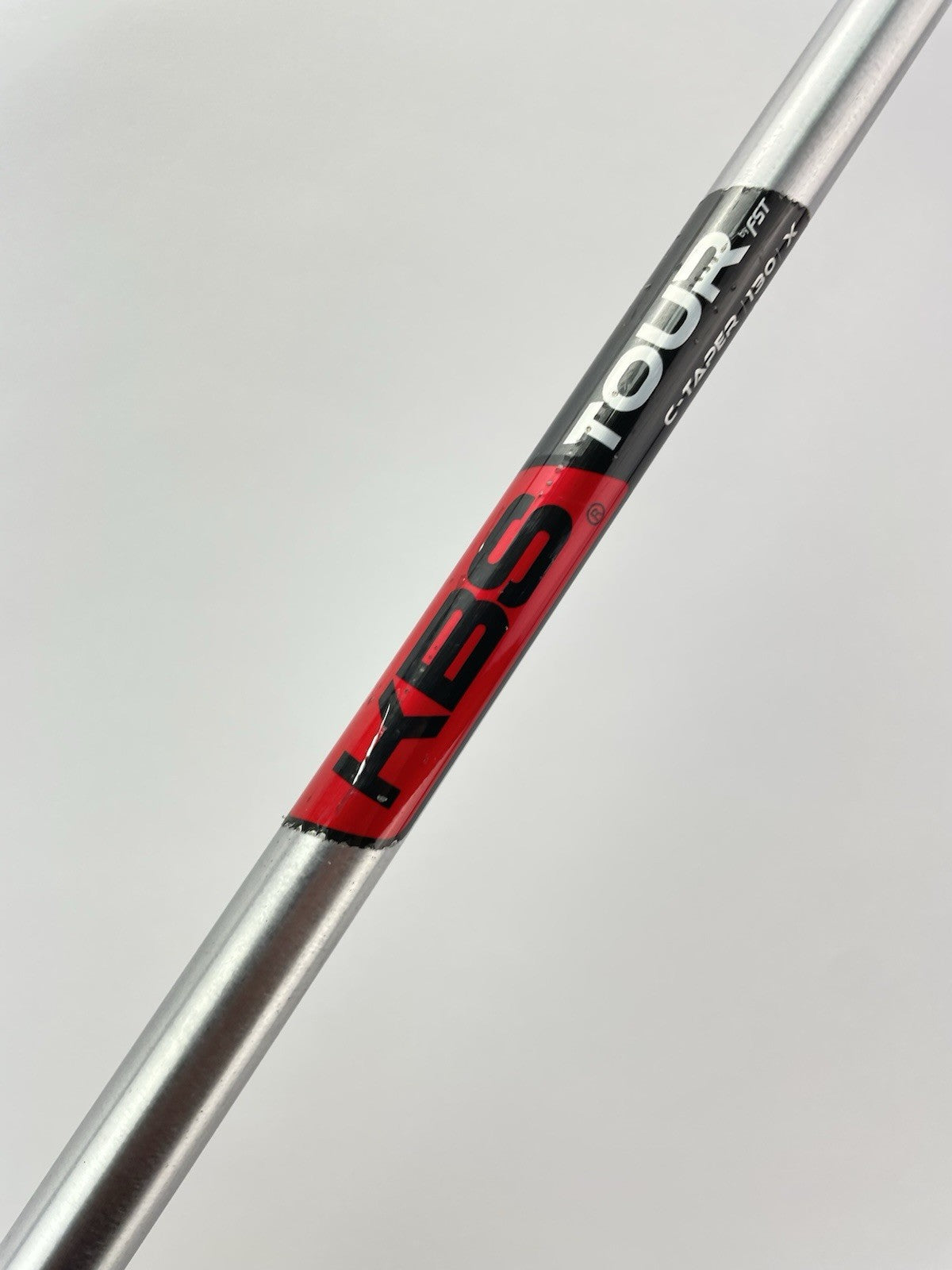 KBS Tour C-Taper Iron Shaft 130 X Flex Steel 36” /0.355 Tapered /272482