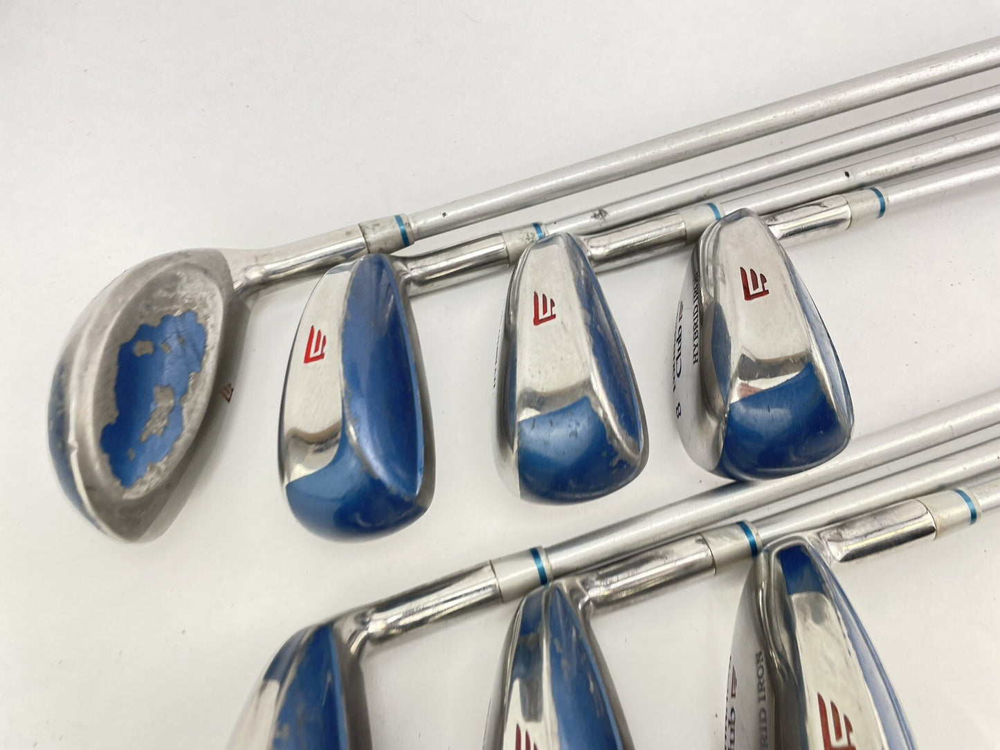 Founders Clubs Ladies Hybrid Irons 5-SW Ladies Flex Graphite /New Grips /164963