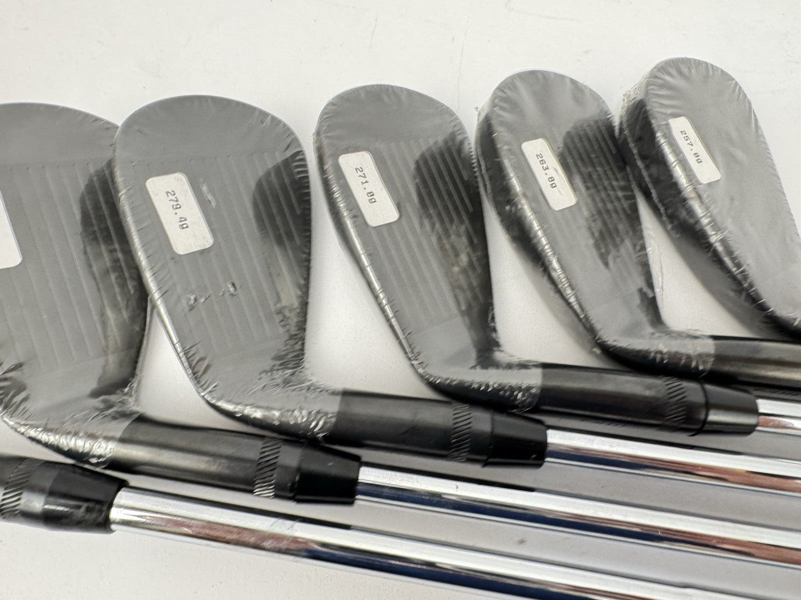 Sub 70 TAII Irons 5-PW Forged Blackout Mid 115 S300 Stiff Flex Steel /New /351597