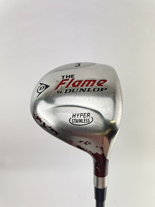 Dunlop Golf 3 Wood The Flame Firm Flex Graphite /Right Handed /New Grip /209460