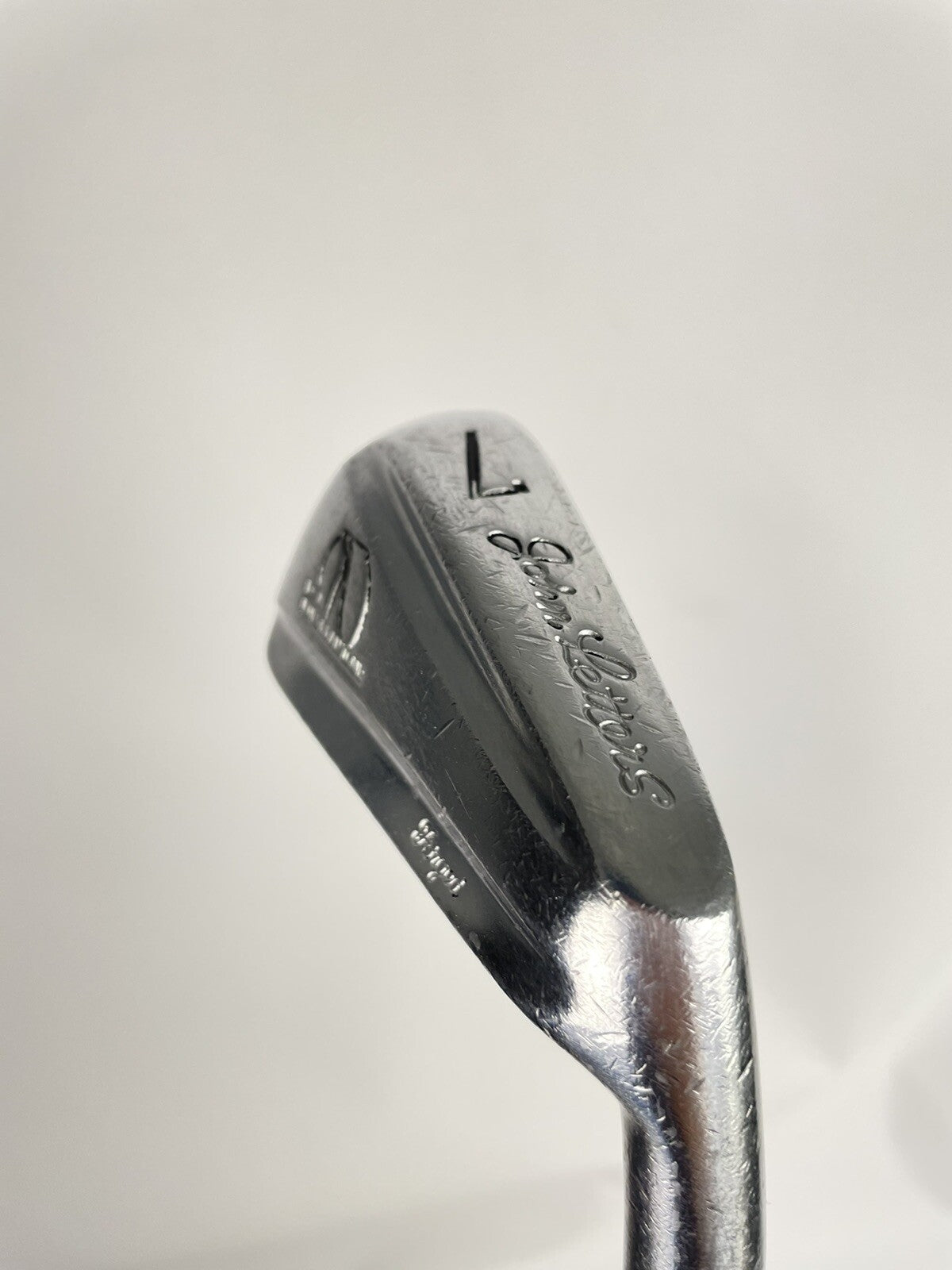 John Letters Pga 7 Iron European Tour Forged Stiff Flex Steel /New Grip /01163