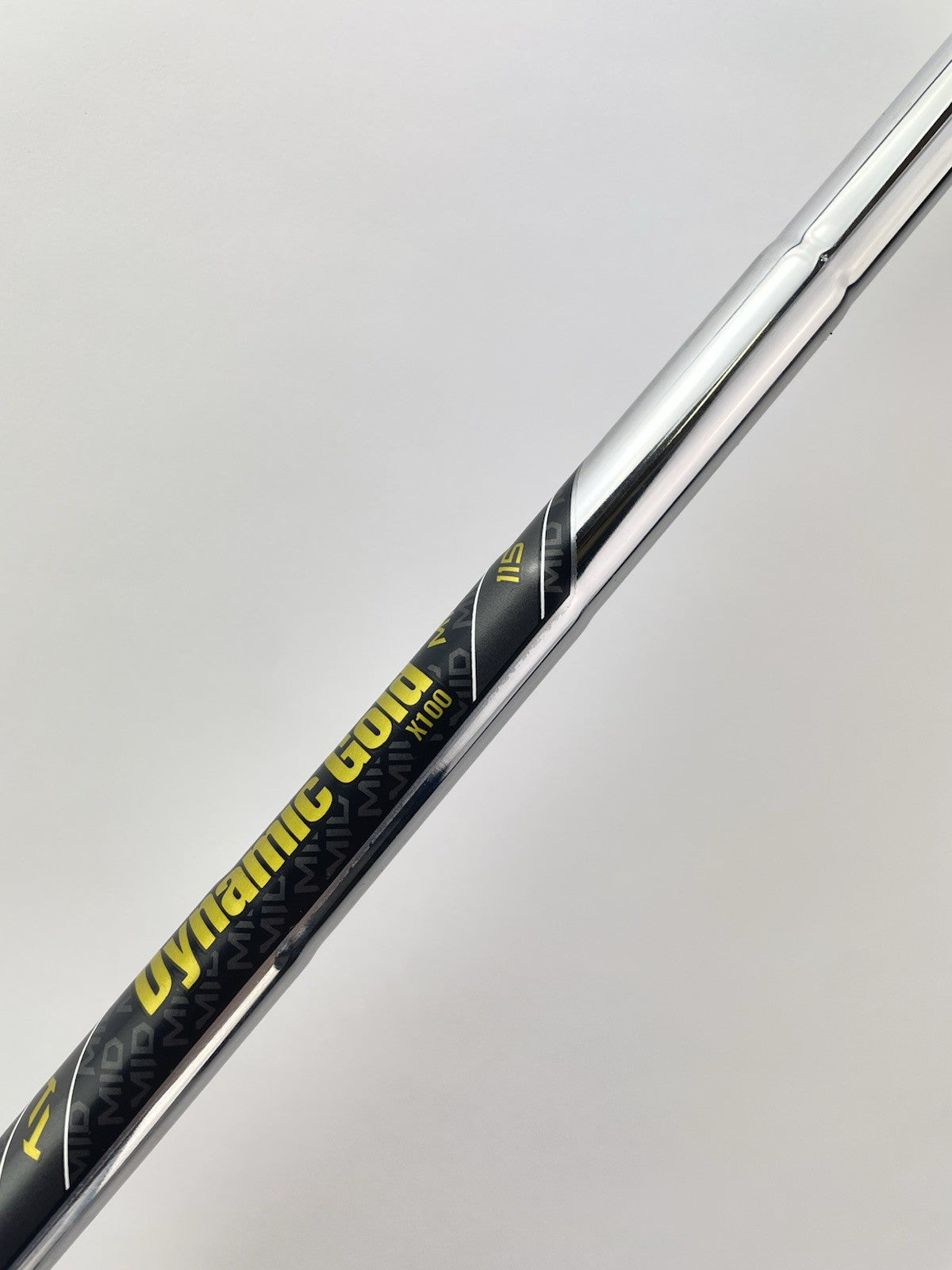 Dynamic Gold Mid 115 Iron Shaft X Flex Steel 35.25” /0.355 Tapered /282087