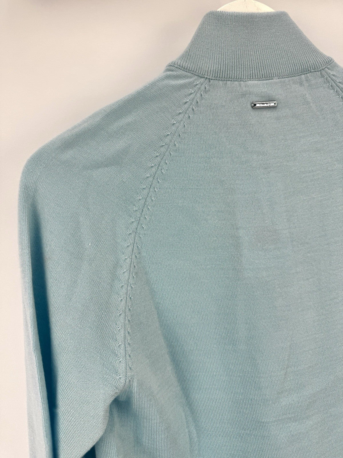 Ping Fran Golf Jacket Women's Size UK 10 Opal Light Blue Zip Up Quilted/3152110