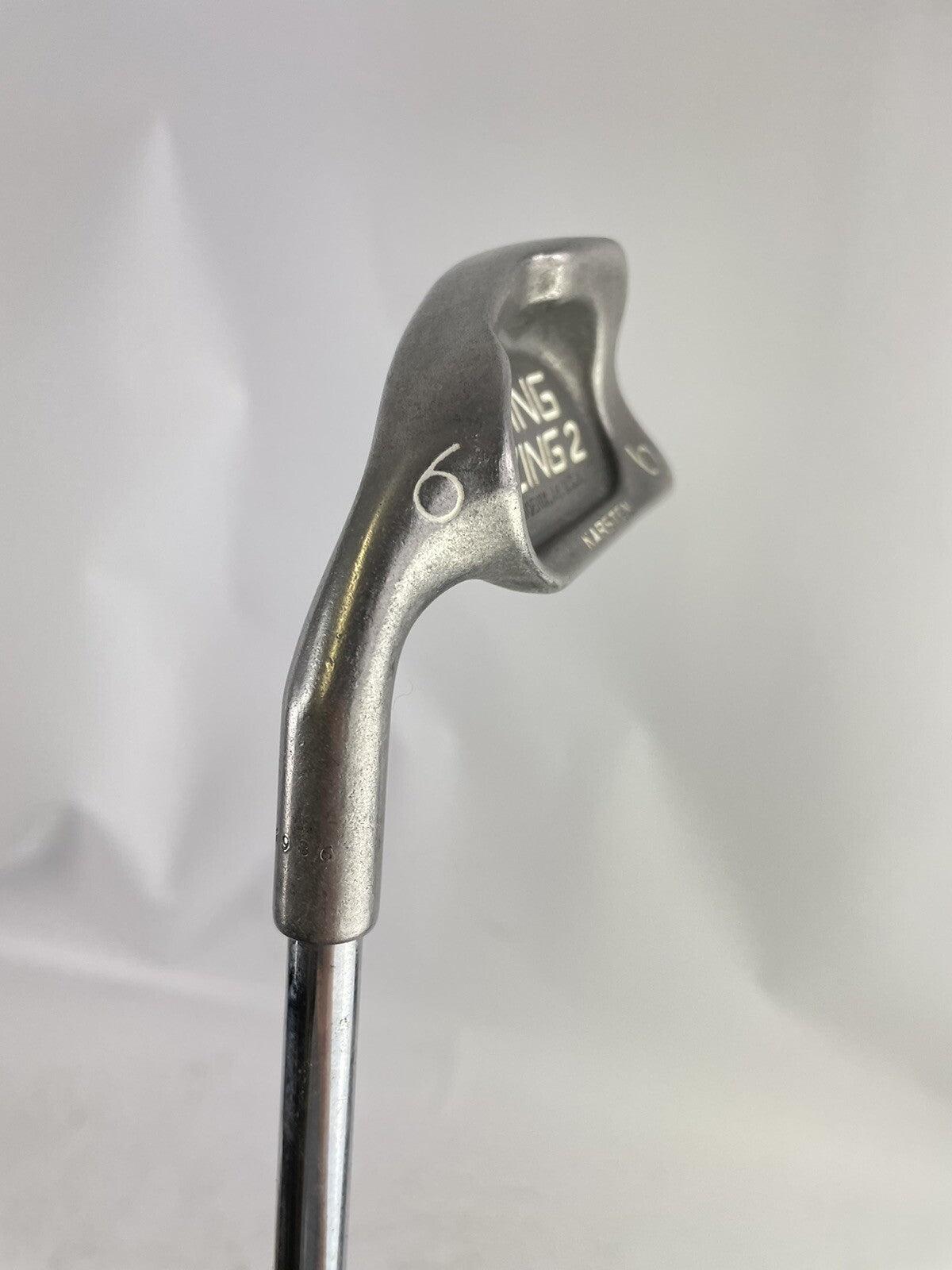 Ping Zing 2 Golf 6 Iron Red Dot Stiff Flex Steel /Left Handed /New Grip /78894