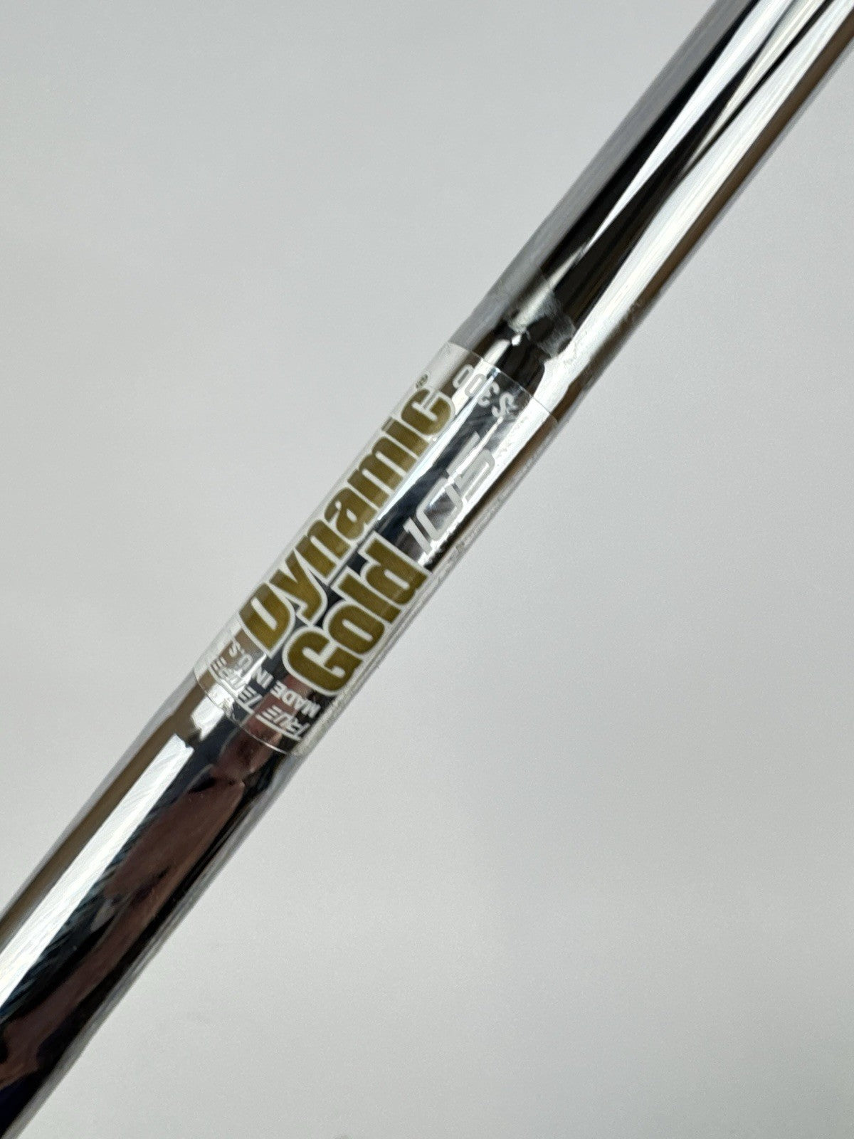Dynamic Gold 105 Iron Shaft S300 Stiff Steel 35.75” /0.355 Tapered /332907