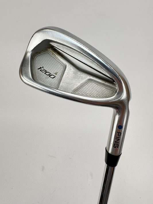 Ping i200 8 Iron Blue Dot AMT Black Regular Flex Steel /Right /New Grip /353180
