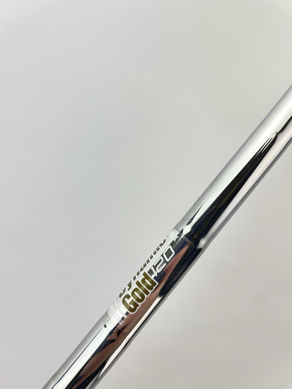 Dynamic Gold 120 Iron Shaft X Flex Steel 35.75 /0.355 Tapered /282097