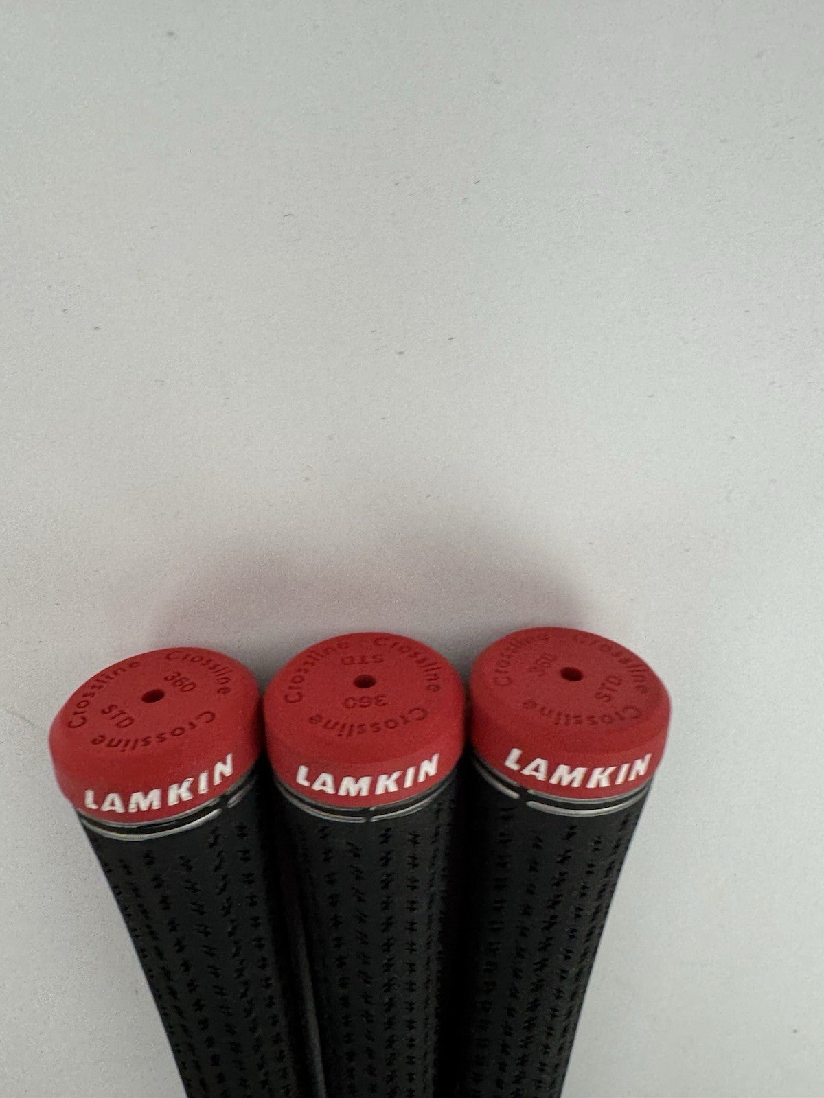 Lamkin Crossline Grips (3) 360 Men’s Standard /Black/Red /Pulled /333845