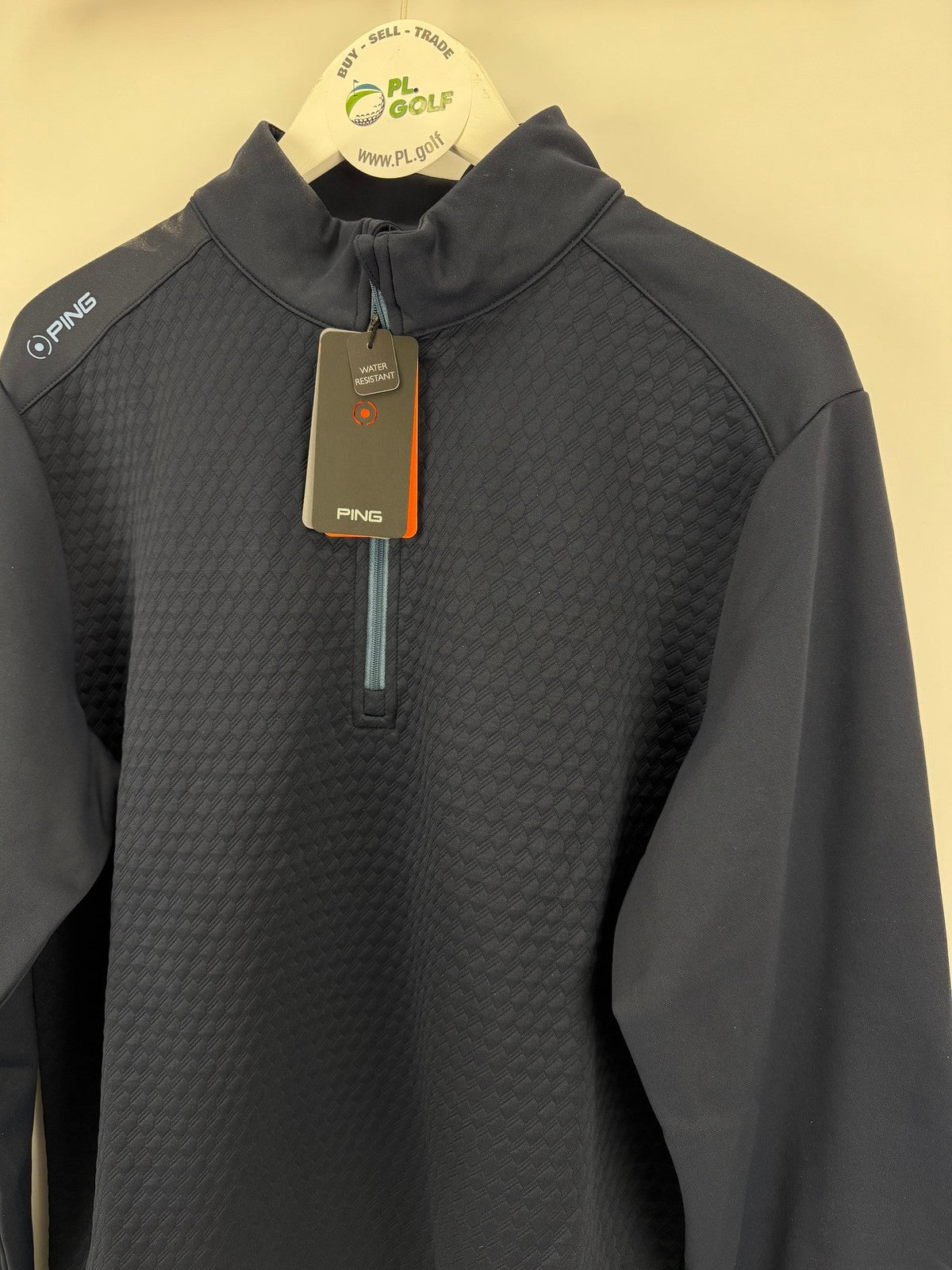 PING Nolan Quarter Zip Pullover Jacket Mens Size Large Water Resistant/313005