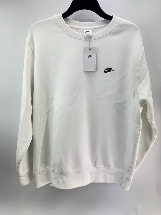 Nike Golf Club Crew Pullover Fleece Jumper Pullover UK XL /White /New /276840