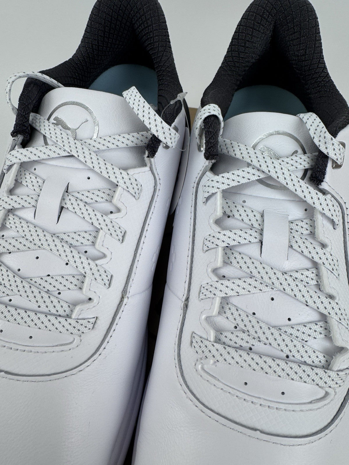 Puma Phantomcat Nitro Men's Golf Shoes Size UK 10.5 White Black Fluro/319107