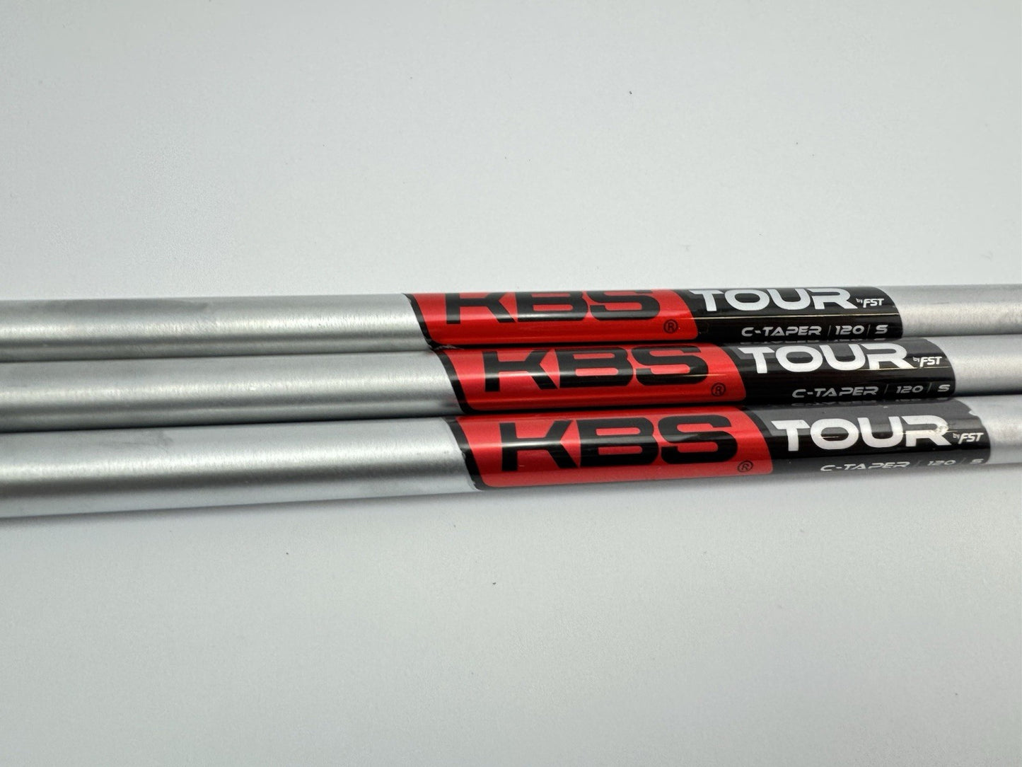 KBS Tour C-Taper Wedge Shaft Set (3) 120 Stiff Steel 0.355 Tapered /305911