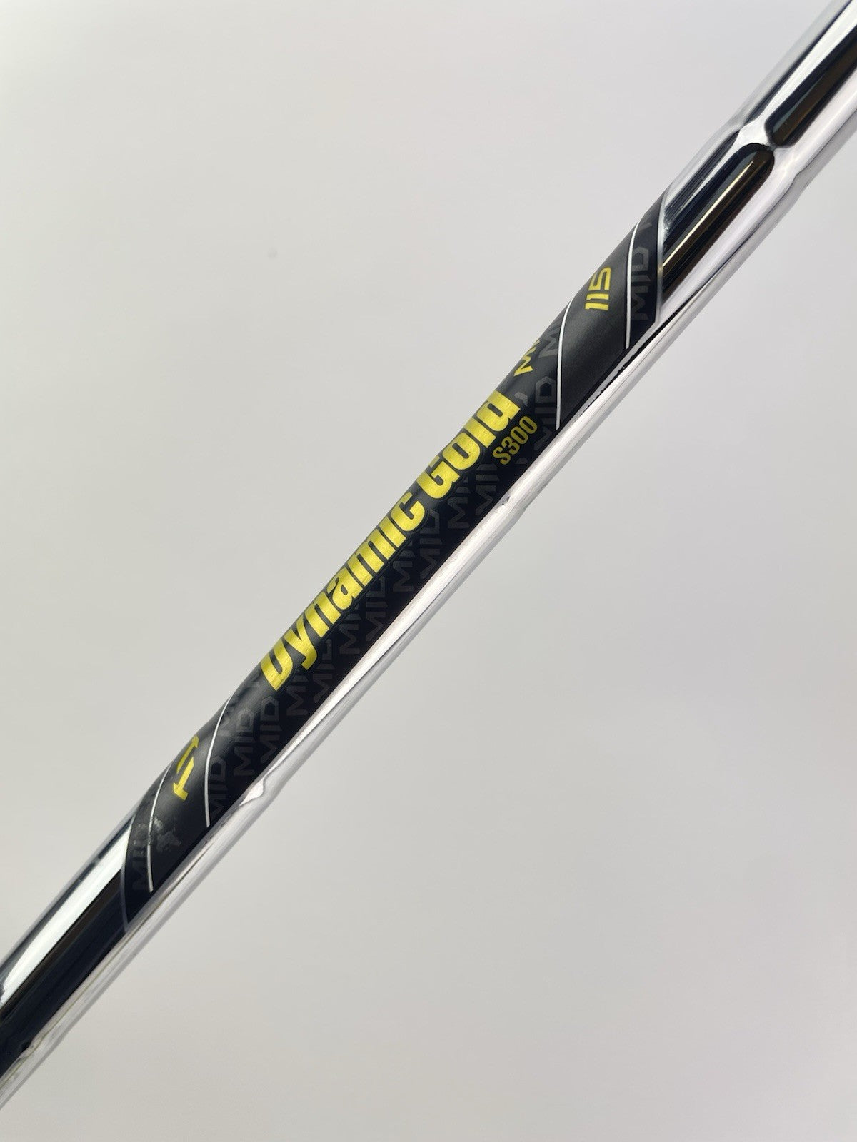 Dynamic Gold Mid 115 Iron Shaft Regular Flex Steel 35.5” /0.355 Tapered /301372