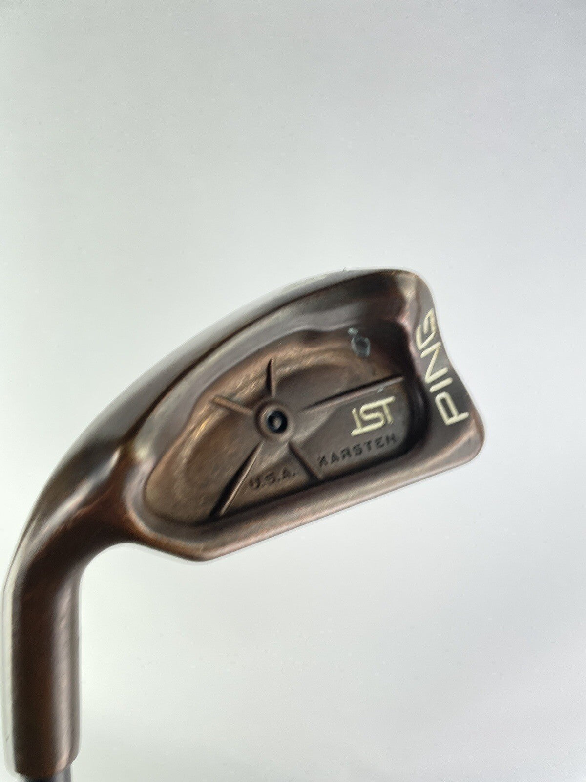 Ping ISI Becu 4 Iron Beryllium Black Dot W54 Stiff Graphite /Left Handed /140092