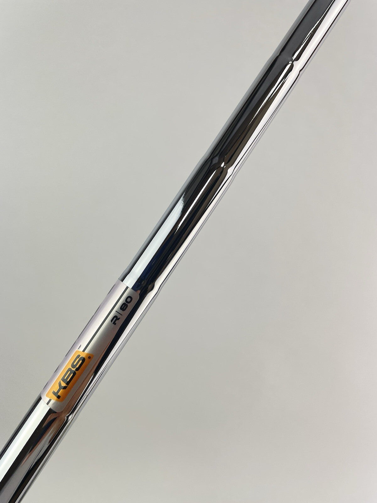 KBS Max 80 Iron Shaft Regular Flex Steel 35" /0.370 Parallel /188206