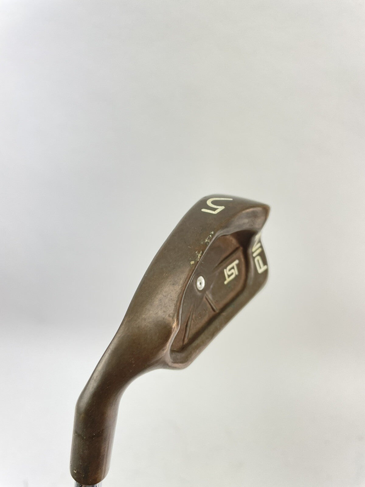 Ping ISI 5 Iron Beryllium Becu White Dot Project X 5.5 Regular Steel /Left 180336
