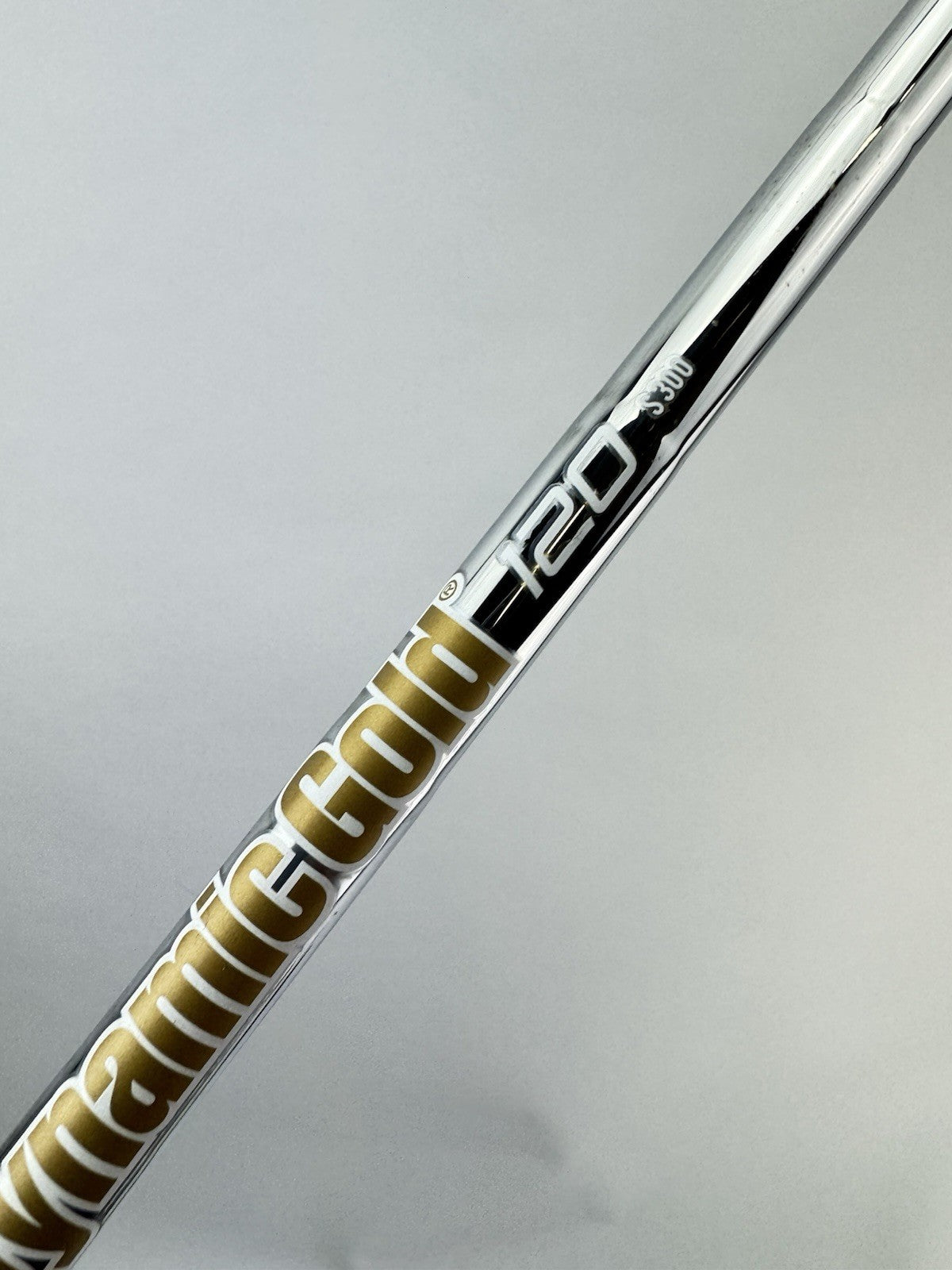 Dynamic Gold 120 Iron Shaft S300 Stiff Flex Steel 35.5” /0.355 Tapered /294183