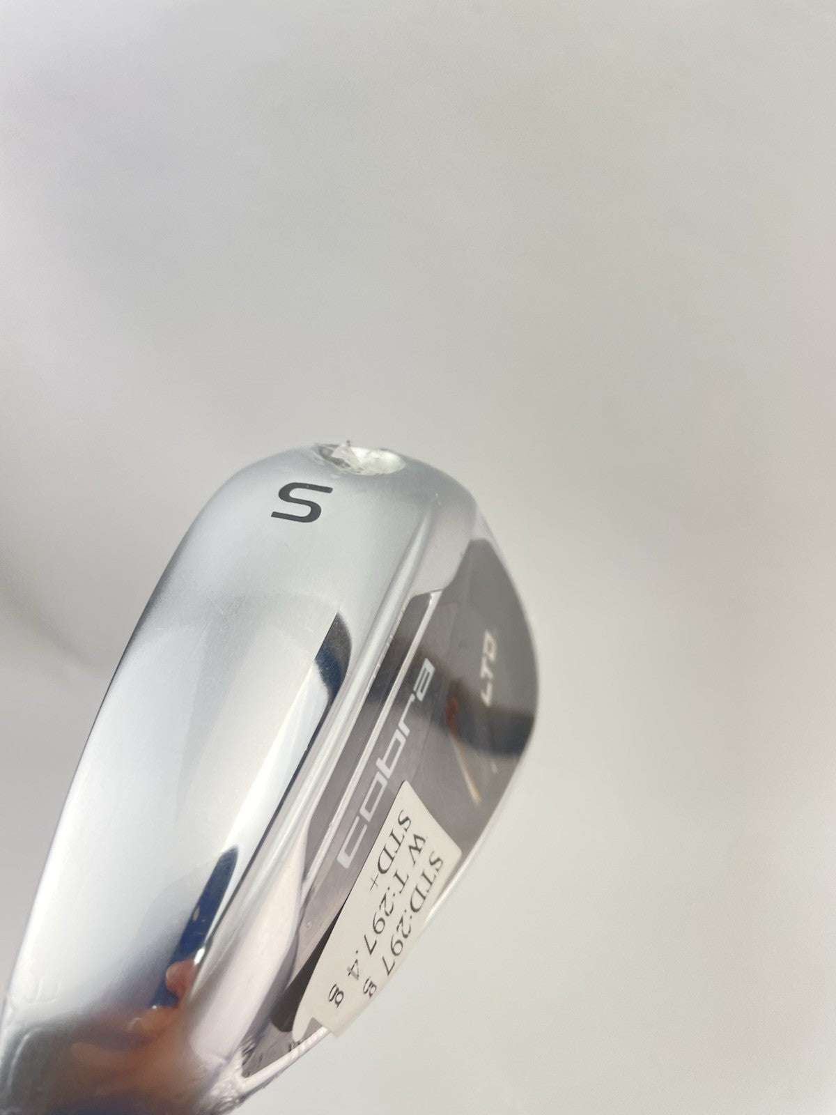 Cobra LTDX Sand Wedge Left Handed KBS Tour 90 Stiff Flex Steel /Brand New /261666