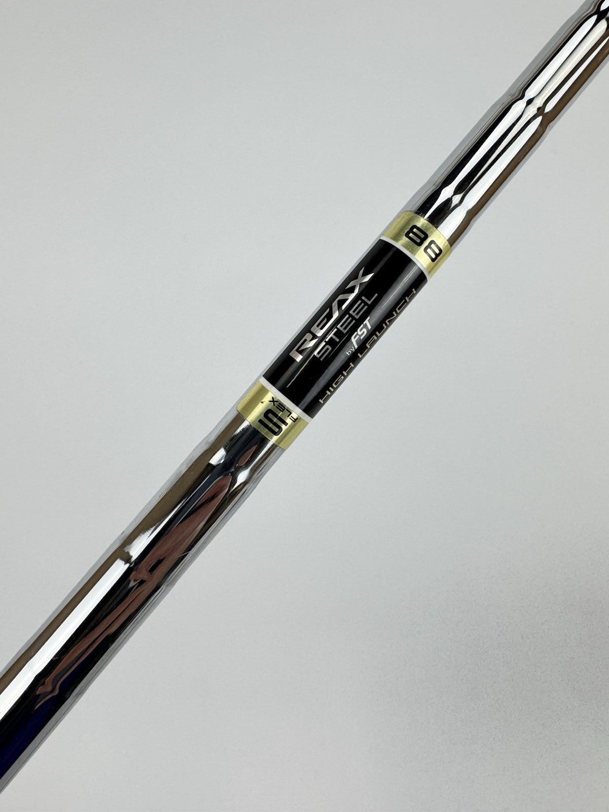 True Temper Reax 88 Iron Shaft Stiff Flex Steel 35.5” /0.370 Parallel /319531