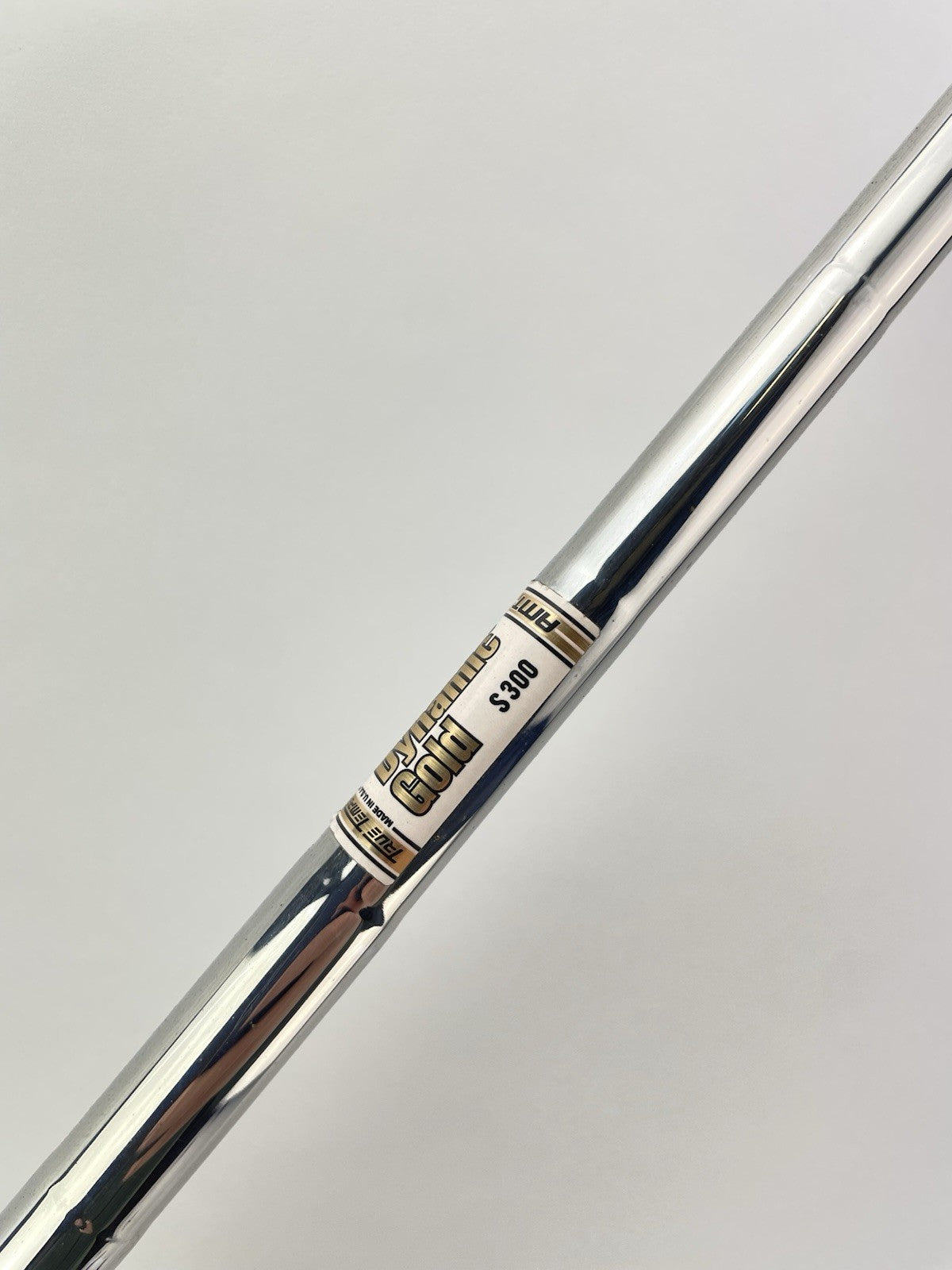 Dynamic Gold AMT Iron Shaft S300 Stiff Steel 35.75” /0.355 Tapered /287557