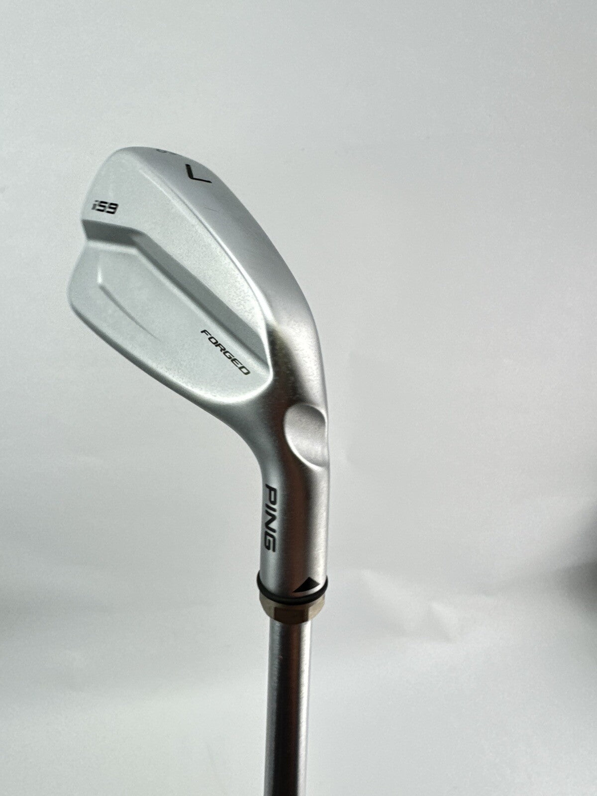 Ping i59 7 Iron Forged Black Dot Project X LS 6.0 Stiff Steel /Demo /227495