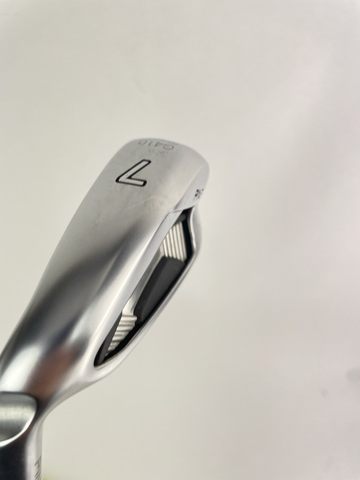 Ping G410 7 Iron Senior Left Handed Matrix Graphite /Black Dot /Demo /166735