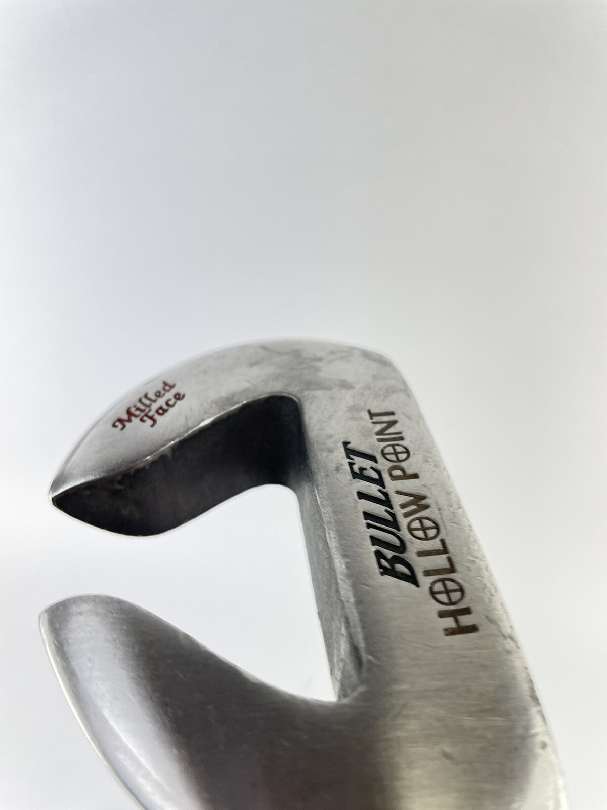 Bullet Golf Putter Hollow Point Milled Face 35” Right Handed /New Grip /122392